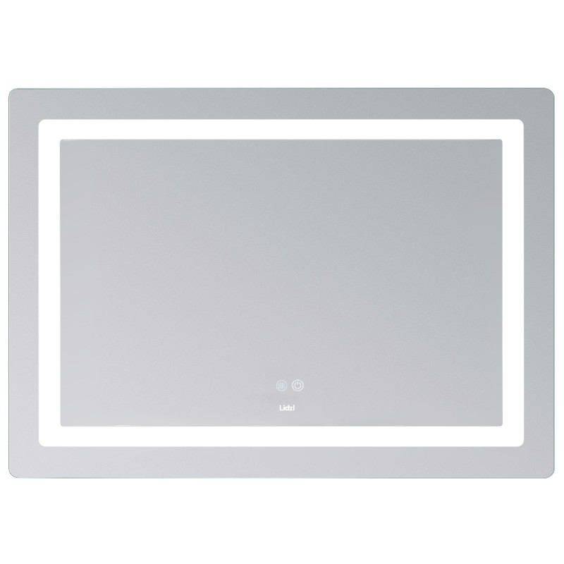 Дзеркало Lidz Kubis (KU2) 1200х800 з LED-підсвічуванням Touch, з антизапотіванням, з димером, рег. яскравості LDKUB120080049007