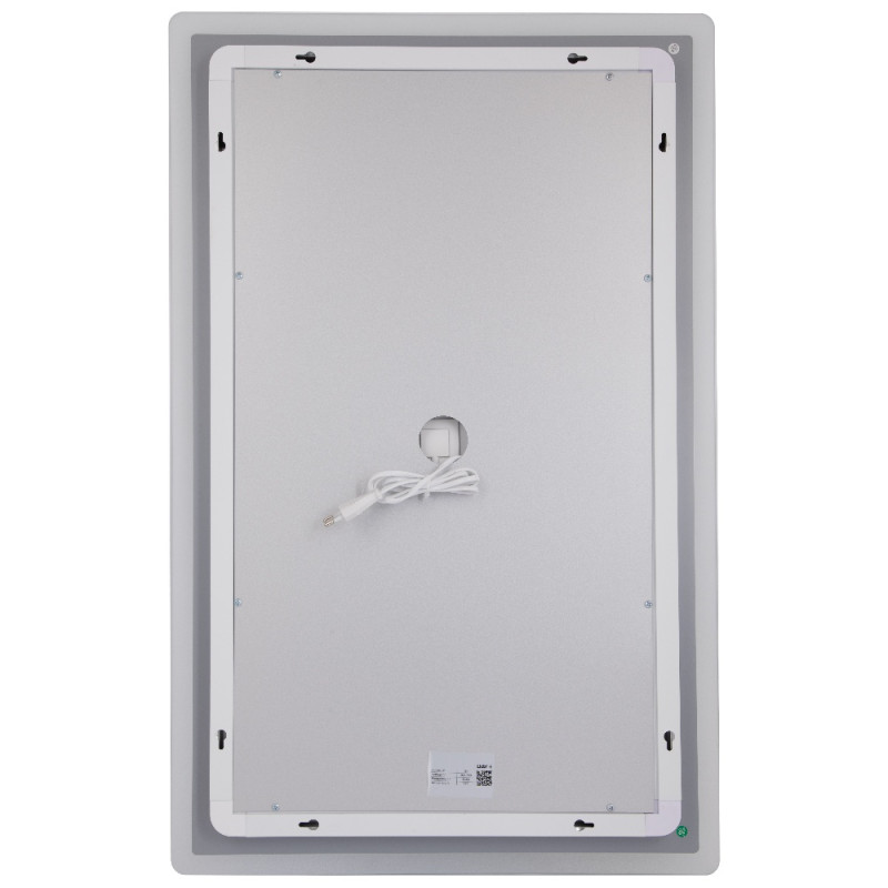 Дзеркало Lidz Orion (OR2) 500х800 з LED-підсвічуванням Touch, з антизапотіванням, з димером, рег. яскравості LDOR50080049291