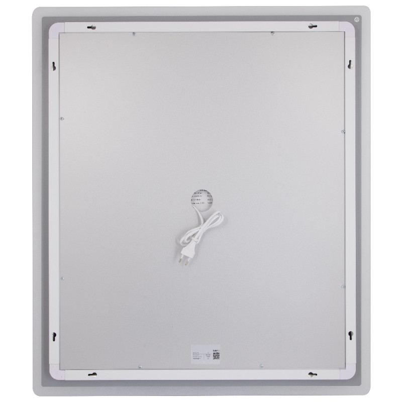 Дзеркало Lidz Orion (OR2) 700х800 з LED-підсвічуванням Touch, з антизапотіванням, з димером, рег. яскравості LDOR70080049293