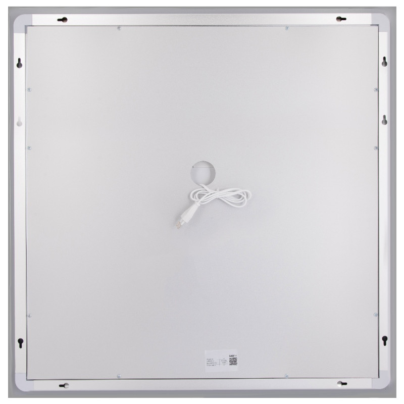 Зеркало Lidz Kubis (KU1) 700х700 с LED-подсветкой Touch, с антизапотеванием, с диммером, рег. яркости LDKU70070049287