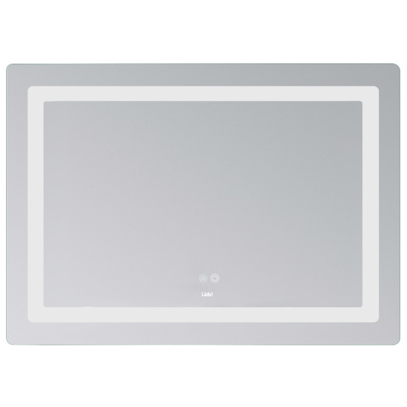 Зеркало Lidz Kubis (KU2) 1200х800 с LED-подсветкой Touch, с антизапотеванием, с диммером, рег. яркости LDKUB120080049007