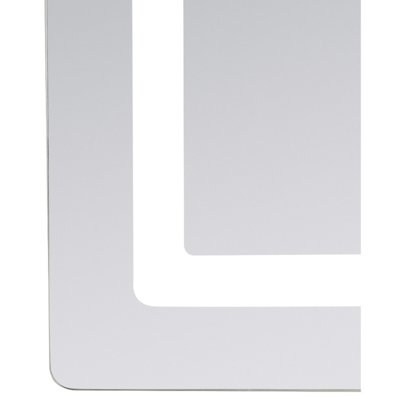Зеркало Lidz Kubis (KU2) 1200х800 с LED-подсветкой Touch, с антизапотеванием, с диммером, рег. яркости LDKUB120080049007