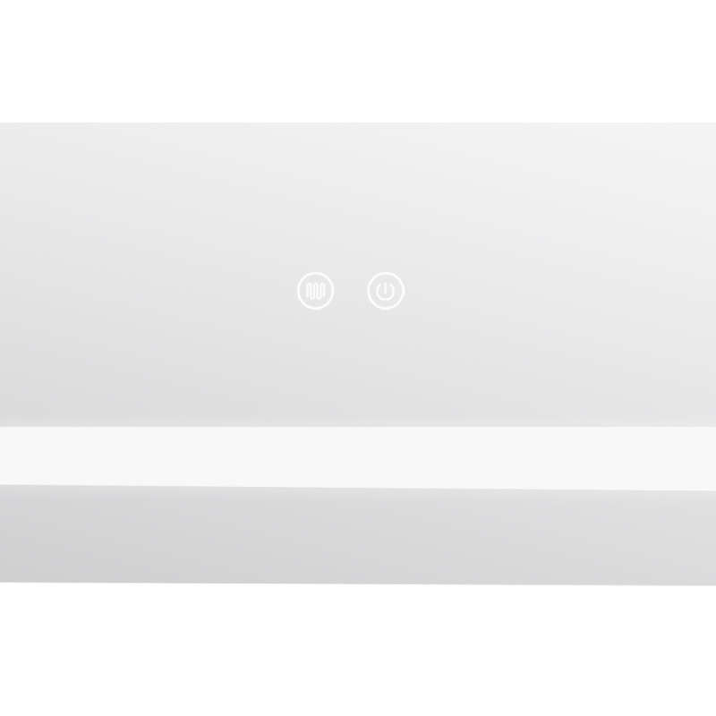 Зеркало Lidz Kubis (KU2) 700х700 с LED-подсветкой Touch, с антизапотеванием, с диммером, рег. яркости LDKU70070049288