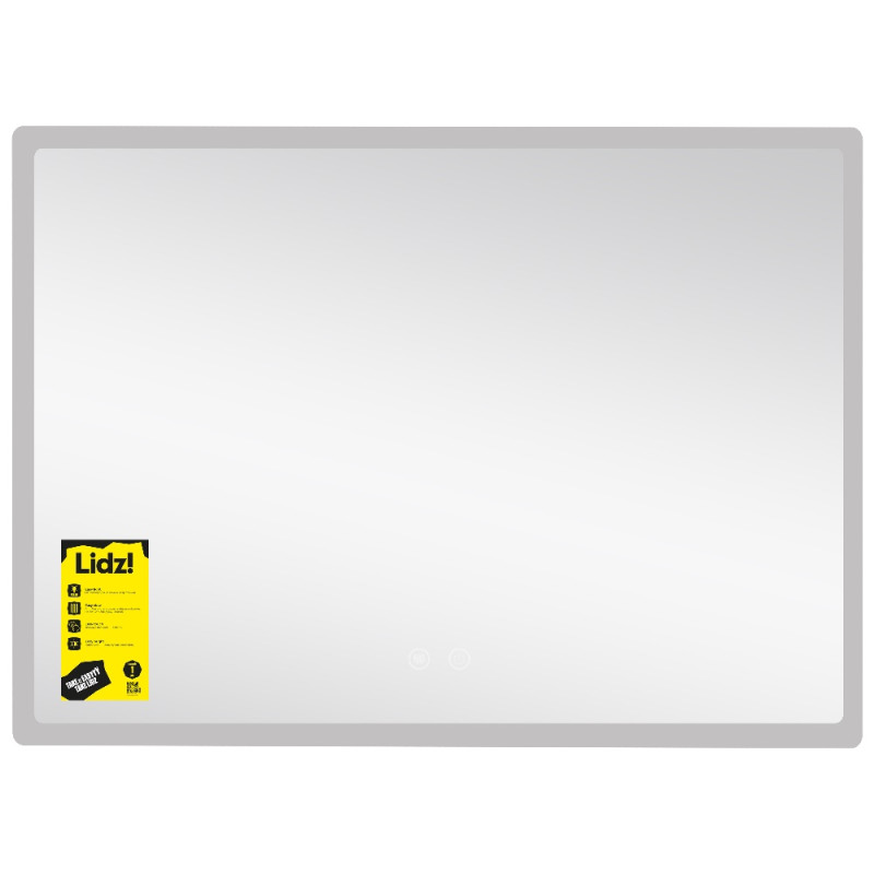 Зеркало Lidz Orion (OR2) 800х600 с LED-подсветкой Touch, с антизапотеванием, с диммером, рег. яркости LDOR80060049294