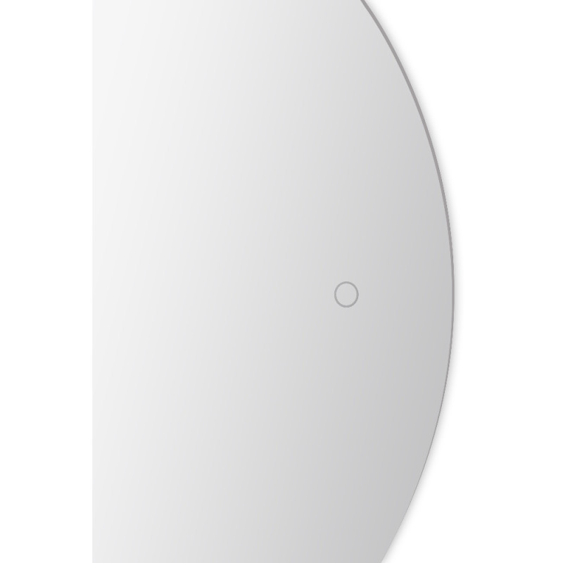 Зеркало Qtap Taurus HR1200 с LED-подсветкой Touch, с антизапотеванием, с диммером, рег. темп. цвета (3000-6500K) QTTAUHR1200