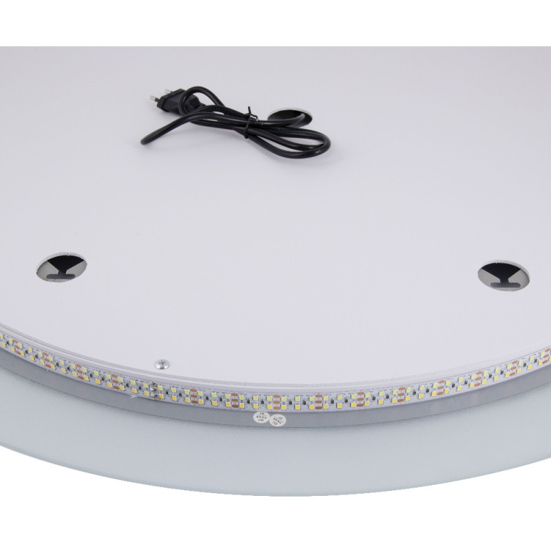 Зеркало Qtap Taurus R1000 с LED-подсветкой Touch, с антизапотеванием, с диммером QTTAUR100049004