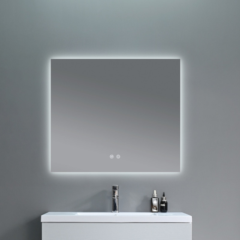 Зеркало Qtap Taurus (TA1) 1200×800 мм с LED-подсветкой Touch, с антизапотеванием, с диммером, рег. темп. цвета (3000-6500K) QTTAU120080048958