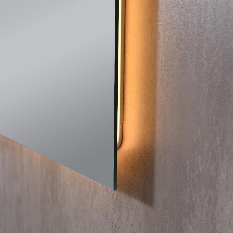 Зеркало Qtap Taurus (TA1) 800×700 мм с LED-подсветкой Touch, с антизапотеванием, с диммером, рег. темп. цвета (3000-6500K) QTTAU80070048954