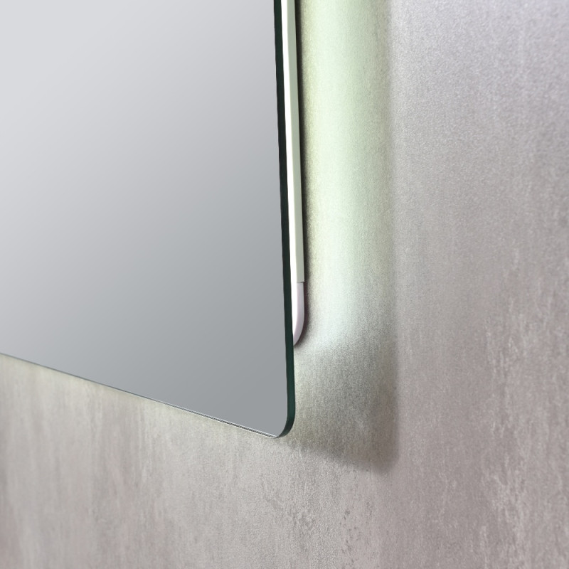 Зеркало Qtap Taurus (TA2) 1000×800 мм с LED-подсветкой Touch, с антизапотеванием, с диммером, рег. темп. цвета (3000-6500K) QTTAU100080048957