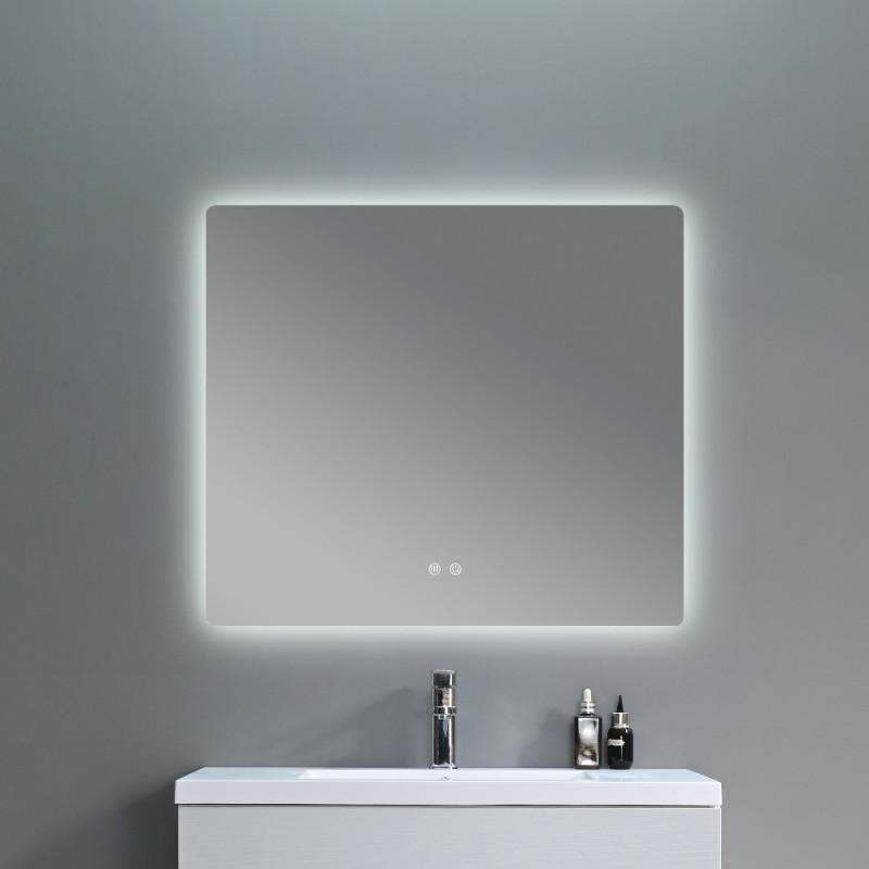 Зеркало Qtap Taurus (TA2) 1200×800 мм с LED-подсветкой Touch, с антизапотеванием, с диммером, рег. темп. цвета (3000-6500K) QTTAU120080048960