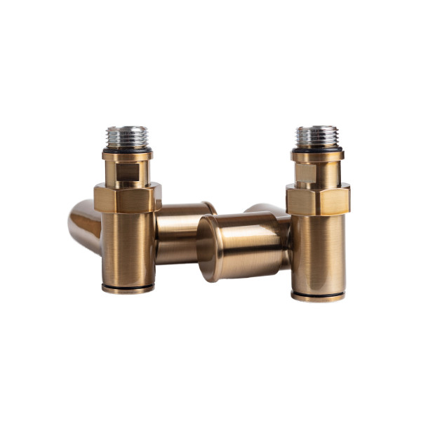 Кран кутовий під ТЕН 1/2\"х1/2\", бронза, 2шт. (21-532430-7777)