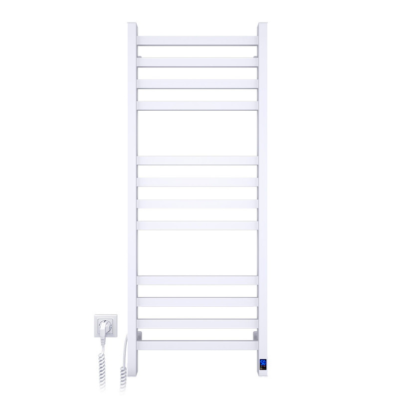 Рушникосушка Авангард 480х1200 Sensor лівобічна з таймером, біла (12-028153-4812)