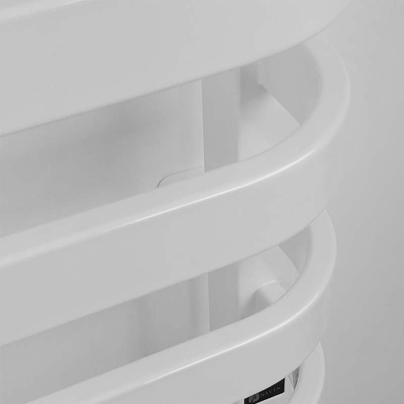 Рушникосушка електрична Navin Stugna 480х1200 Sensor з Wi-Fi, права біла (12-149055-4812)