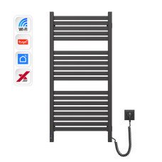 Електрична рушникосушка NAVIN Авангард X 480х1000 Sensor з WI-FI правобічна, чорний муар (12-272055-4810)