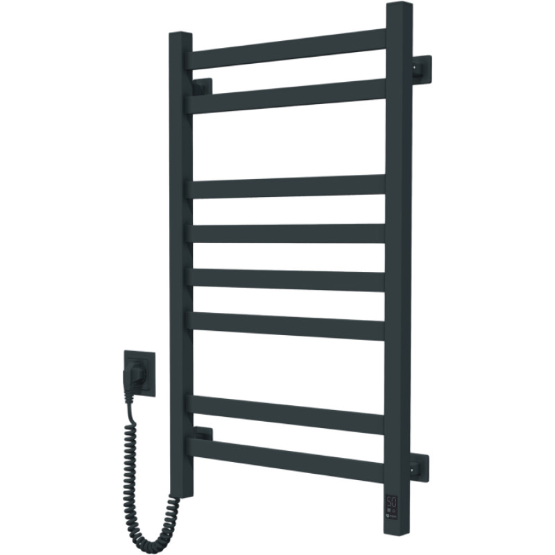 Электрическое полотенцесушитель NAVIN Авангард 480×800 Sensor левый, антрацит (12-928153-4880)
