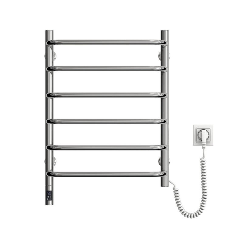 Рушникосушка Симфонія 480х600 Sensor права з таймером (10-009033-4860)