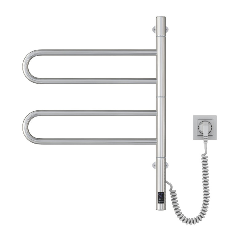 Рушникосушка електрична Fouette 480х600 Sensor з таймером (10-012033-4860)