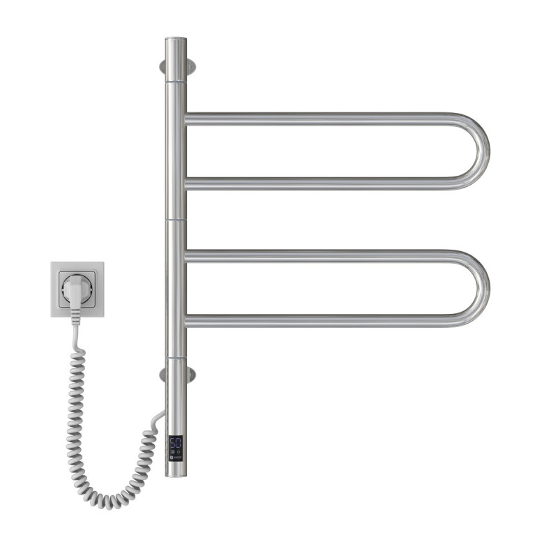 Рушникосушка електрична Fouette 480х600 Sensor з таймером (10-012033-4860)