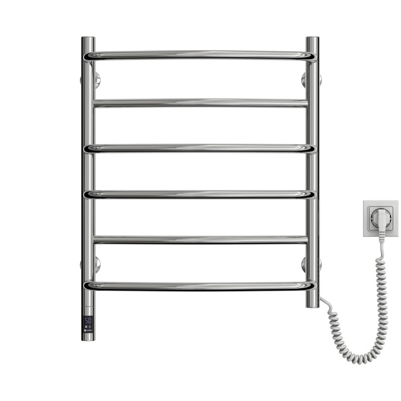 Рушникосушка Омега 530х600 Sensor права з таймером (10-015033-5360)