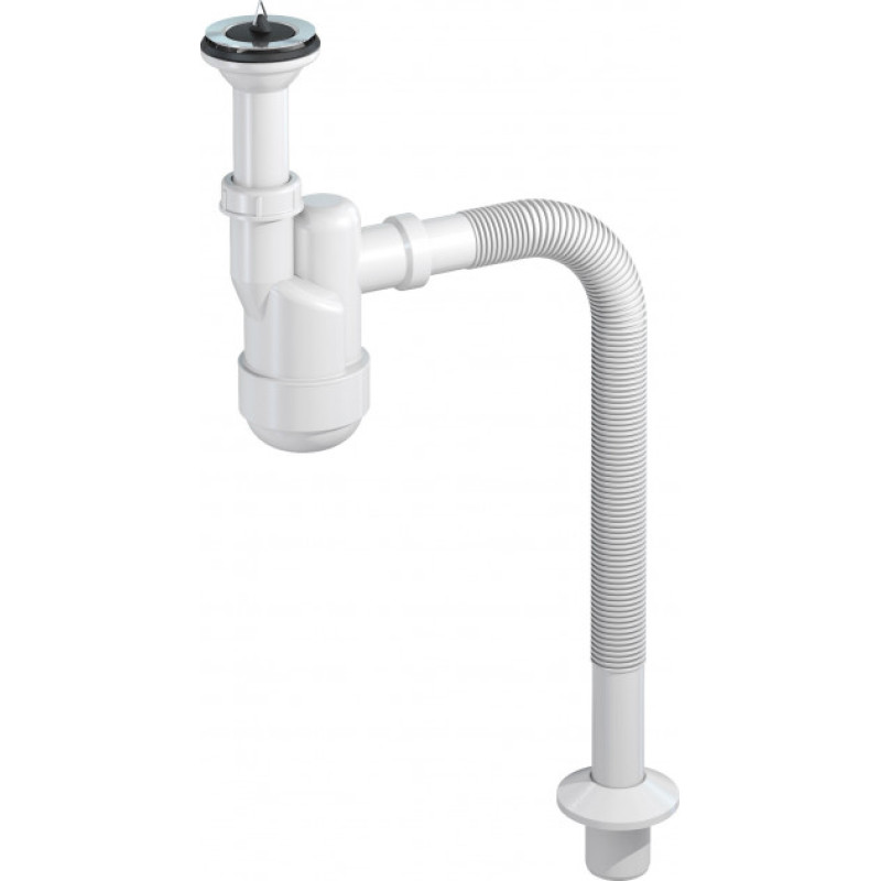 Cифон для умывальника Ventloc с шариком, с верхом, гофра d32 / 40 Prevex 3035001