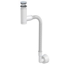 Cифон для умывальника Easy Clean, телескопический d 40/32 с гофрой Prevex 1532403