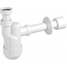 Cифон для умывальника Ventloc с шариком, безз верха, телескоп. труба d32 / 50 Prevex 3010001