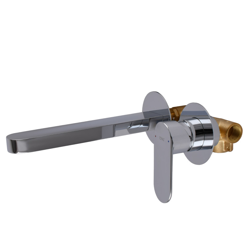 Смеситель для умывальника TOPAZ BARTS TB-07235-H36 встроенный в стену, cartridge D35