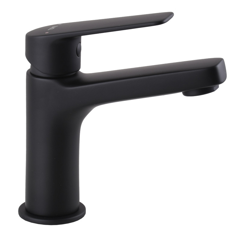 Смеситель для умывальника TOPAZ CAPRI TCA-15207-H44-BL картридж D25, H=140, шланги 45см