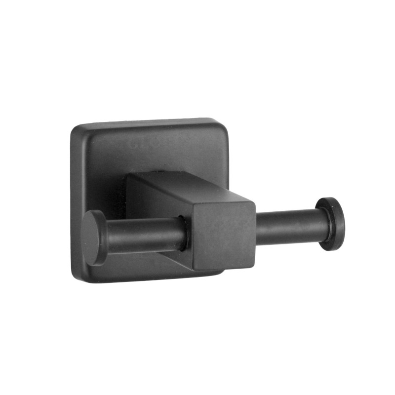 Крючек двойной Globus Lux BQ9412 черный матовый SUS304