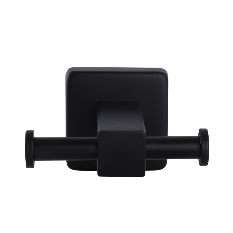 Крючек двойной Globus Lux BQ9412 черный матовый SUS304