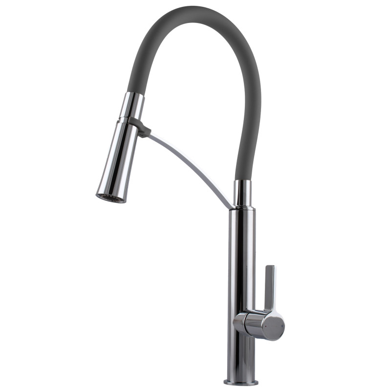 Змішувач для кухні TOPAZ MODERNO TMD-8817-H23-GR