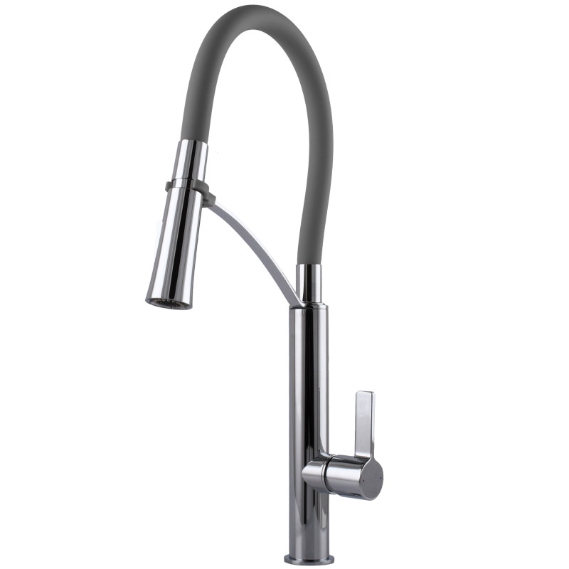 Змішувач для кухні TOPAZ MODERNO TMD-8817-H23-GR