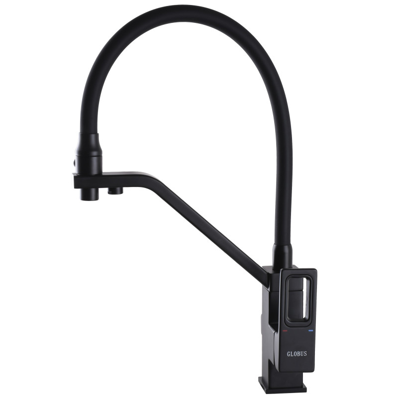 Смеситель для кухни под осмос Globus Lux PIANO GLPN-0900-10-BB