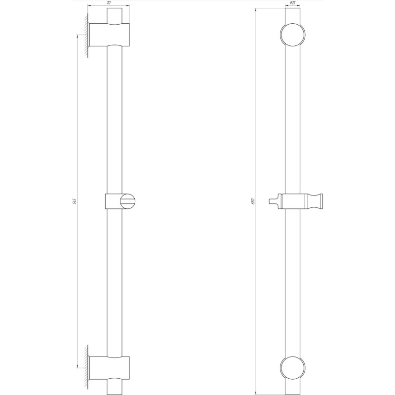 Душевая стойка Globus Lux SUS-1107