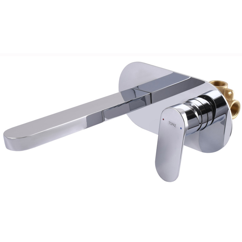 Змішувач для умивальника TOPAZ BARTS TB-07225-H36 вбудований у стіну, cartridge D35