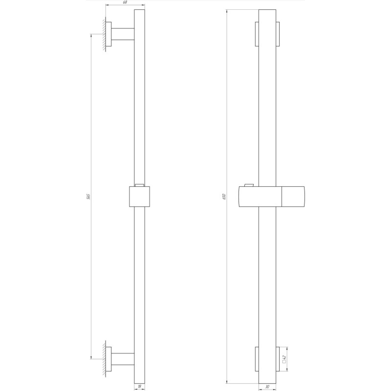 Душевая стойка Globus Lux SUS-1108