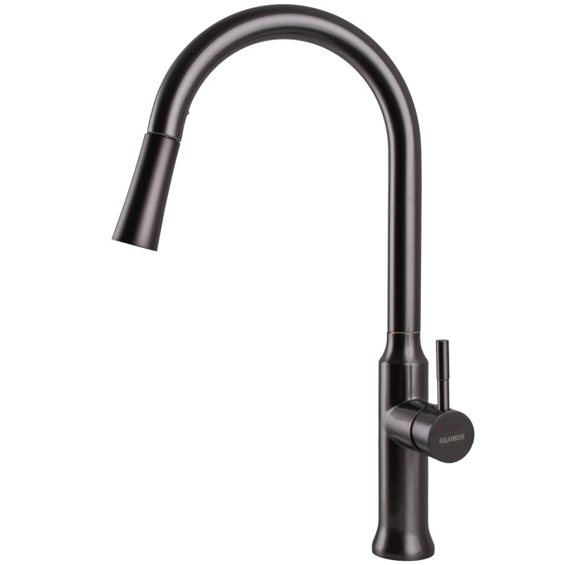 Смеситель для кухни Globus Lux ALPEN SBT1-2033-S-GP