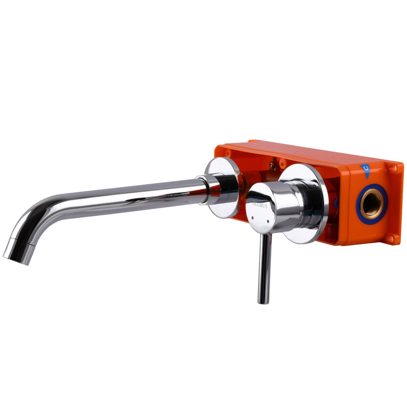 Смеситель для умывальника Globus Lux LAZER Pro GLPR-204-00-SMART