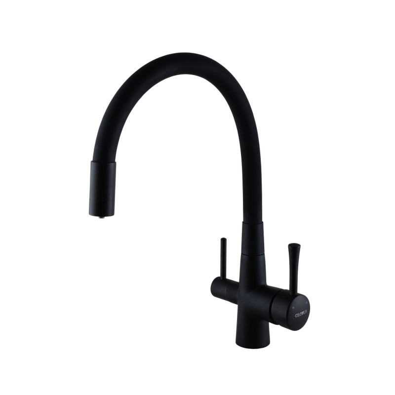 Смеситель для кухни под осмос Globus Lux LAZER GLLR-0903-10-BB