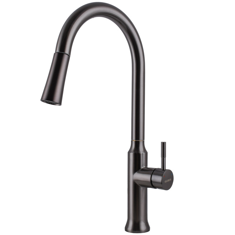 Смеситель для кухни Globus Lux ALPEN SBT1-2033-S-GP