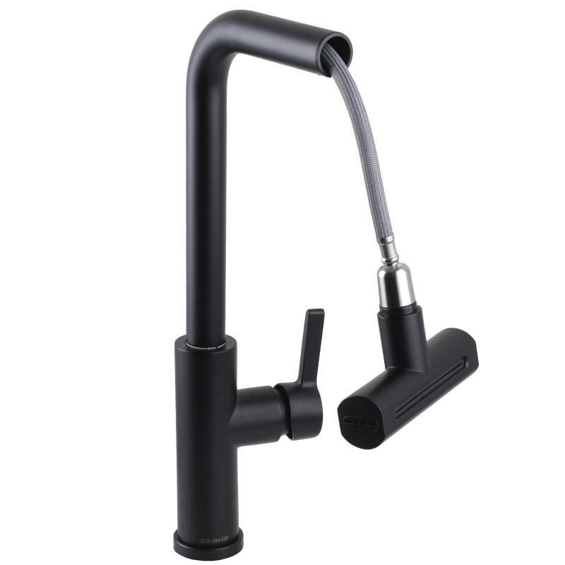 Смеситель для кухни Globus Lux ALPEN SBT1-2044-BB