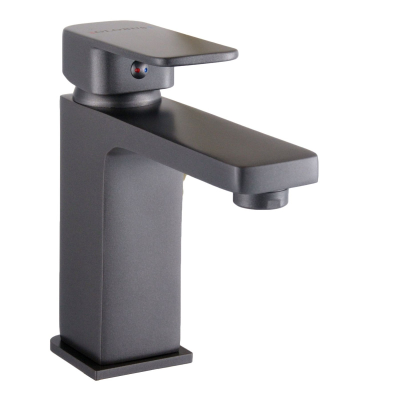 Смеситель для умывальника Globus Lux Milano GLM-0401-11-Graphite