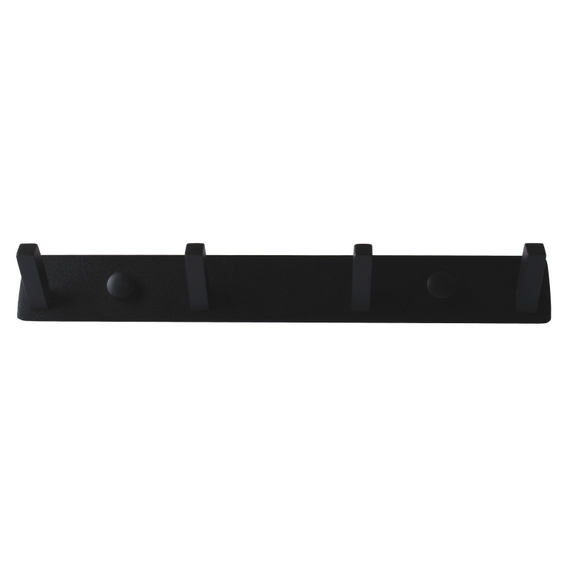 Планка с крючками TOPAZ TKB 9385-4-BL черная