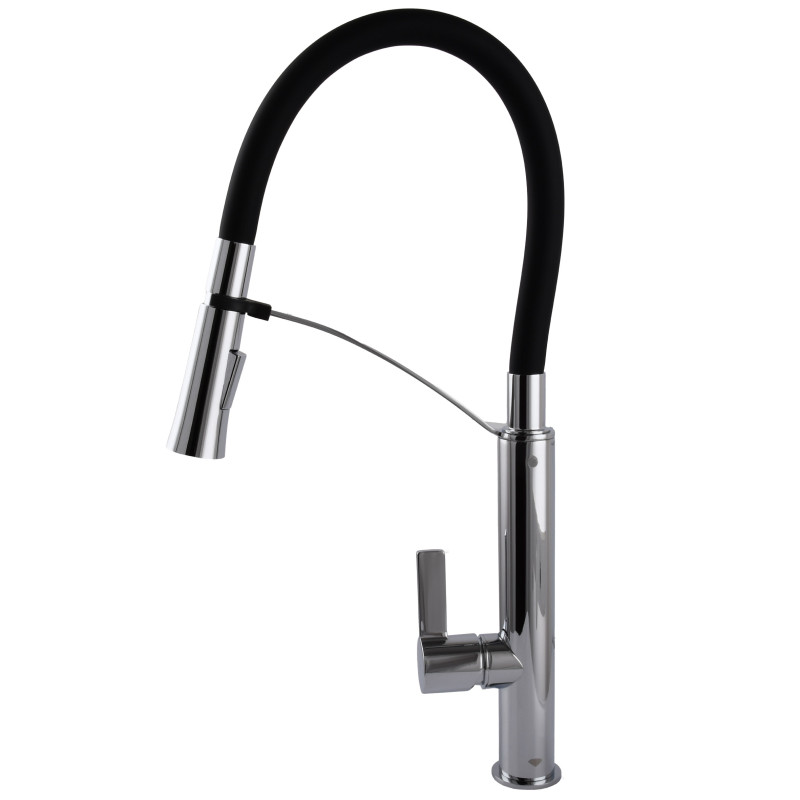 Смеситель для кухни TOPAZ MODERNO TMD-8817-H23-BL