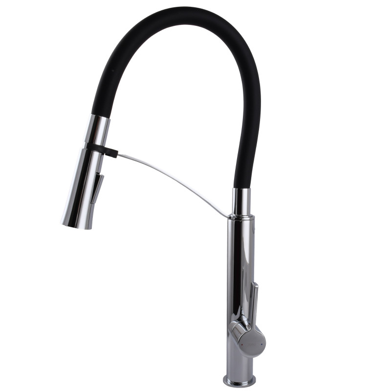 Змішувач для кухні TOPAZ MODERNO TMD-8817-H23-BL