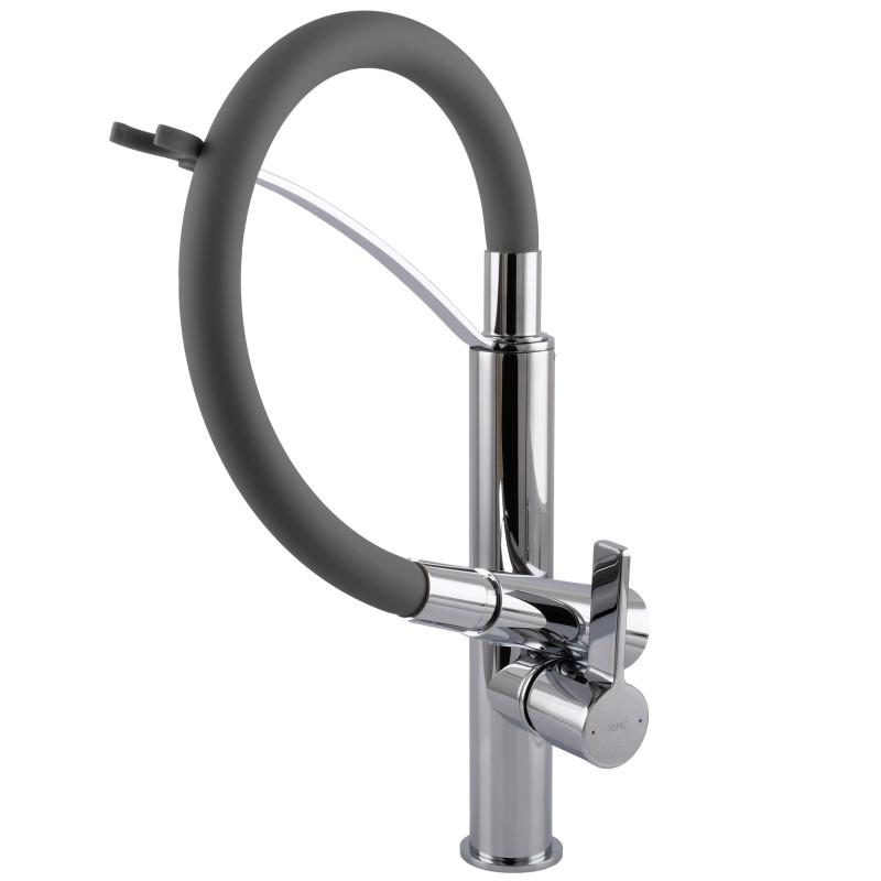 Смеситель для кухни TOPAZ MODERNO TMD-8817-H23-GR