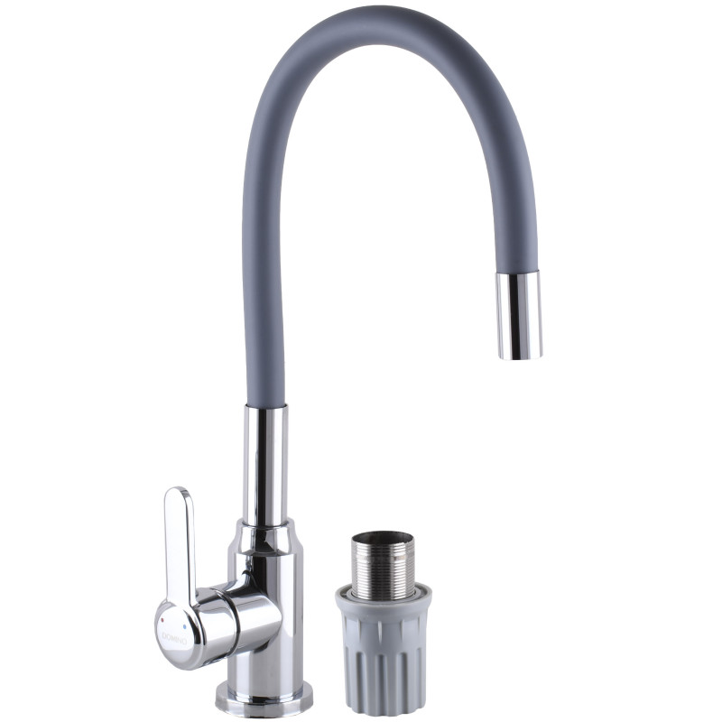 Смеситель для кухни DOMINO ELLIPSE DCC-203L-GRAY