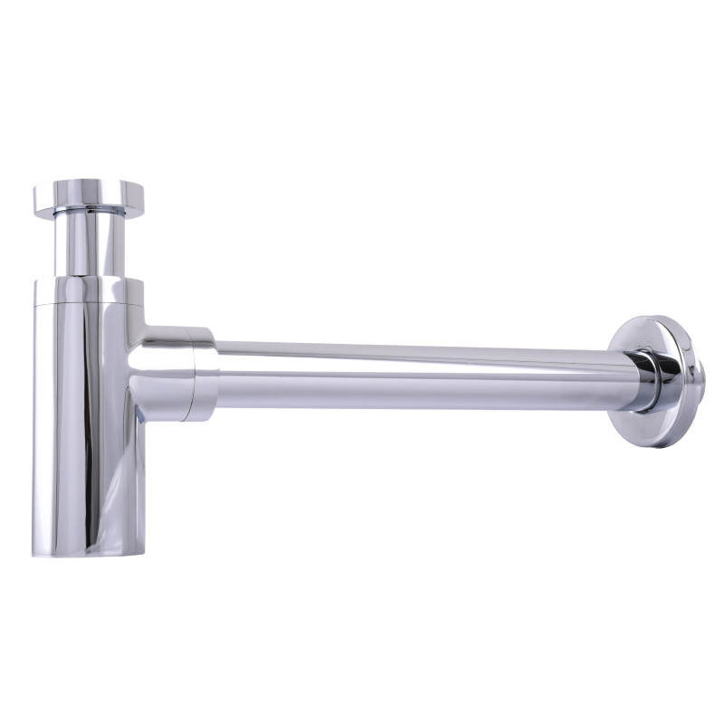 Сифон для раковин цилиндрический Globus Lux GSB-32-125-00 1 1/4 ″, хром, латунь