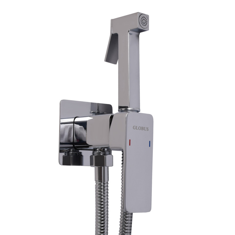 Змішувач гігієнічний Globus Lux Milano GLM-0-106MIX-CR