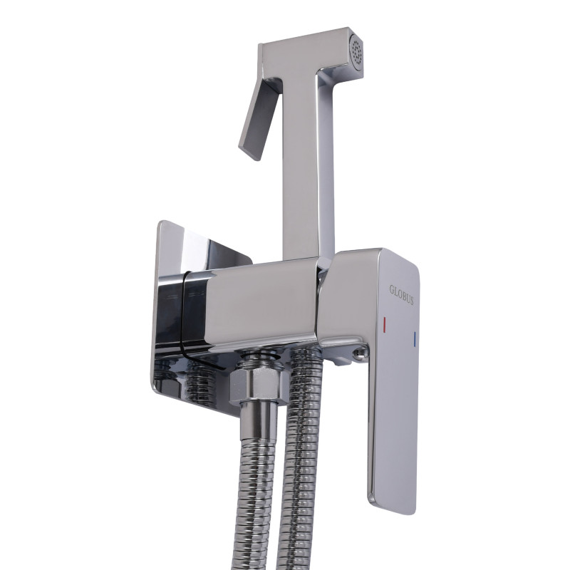 Змішувач гігієнічний Globus Lux Milano GLM-0-106MIX-CR